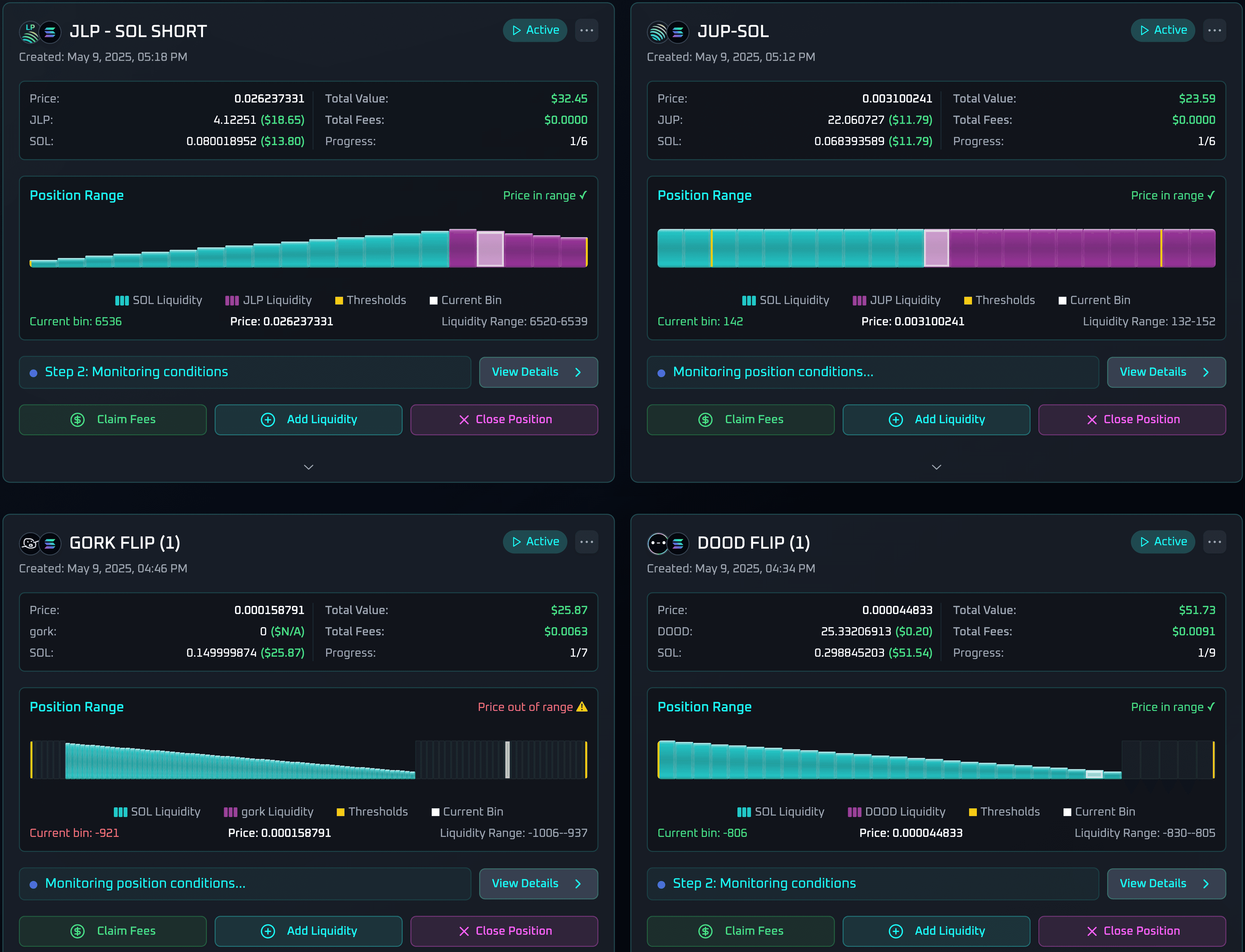 Meteora Dashboard